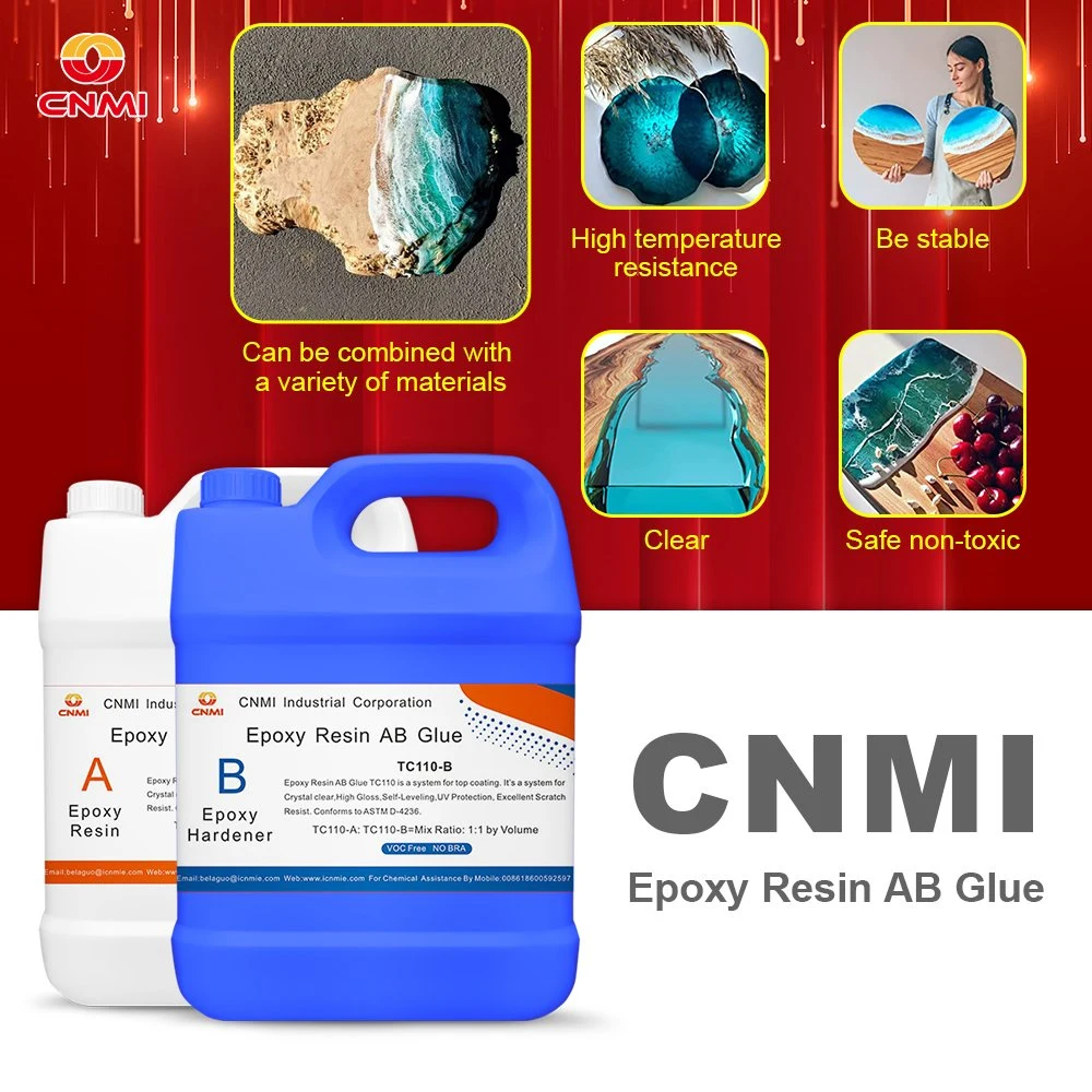 CNMI Casting Resin Kit 8oz - 2 Part Epoxy Resin Crystal Clear for Art, Crafts, Jewelry